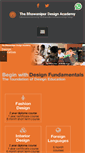 Mobile Screenshot of bhawanipurdesignacademy.org